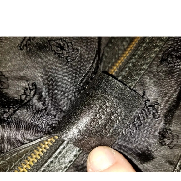 ☆AUTHENTIC NEW GUCCI IRINA BABOUSKA HOBO CLASSIC BLACK LEATHER STUDS GOLD TONE☆ - Picture 8 of 8